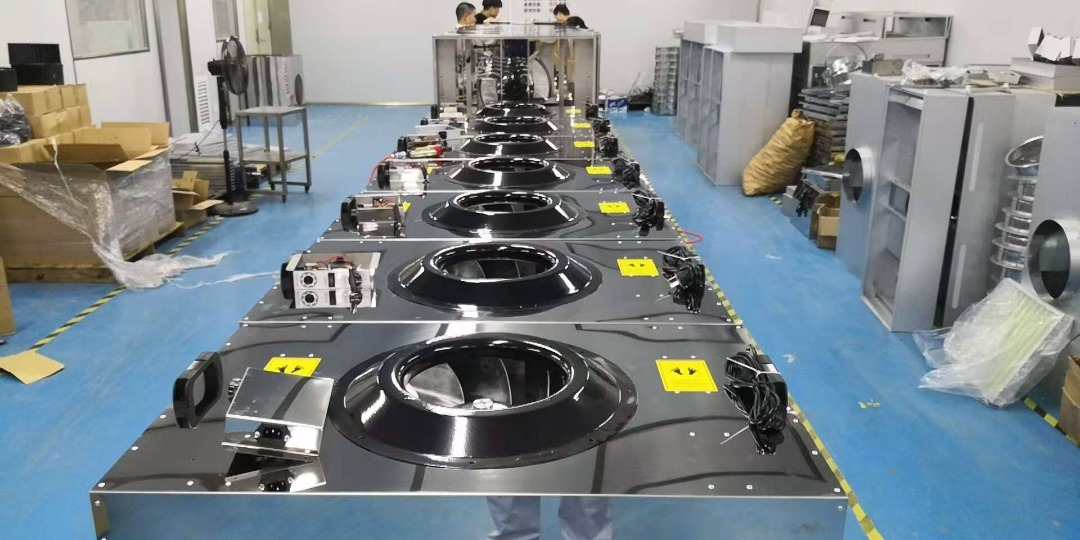 FFU plays a key role in ISO clean room system-2