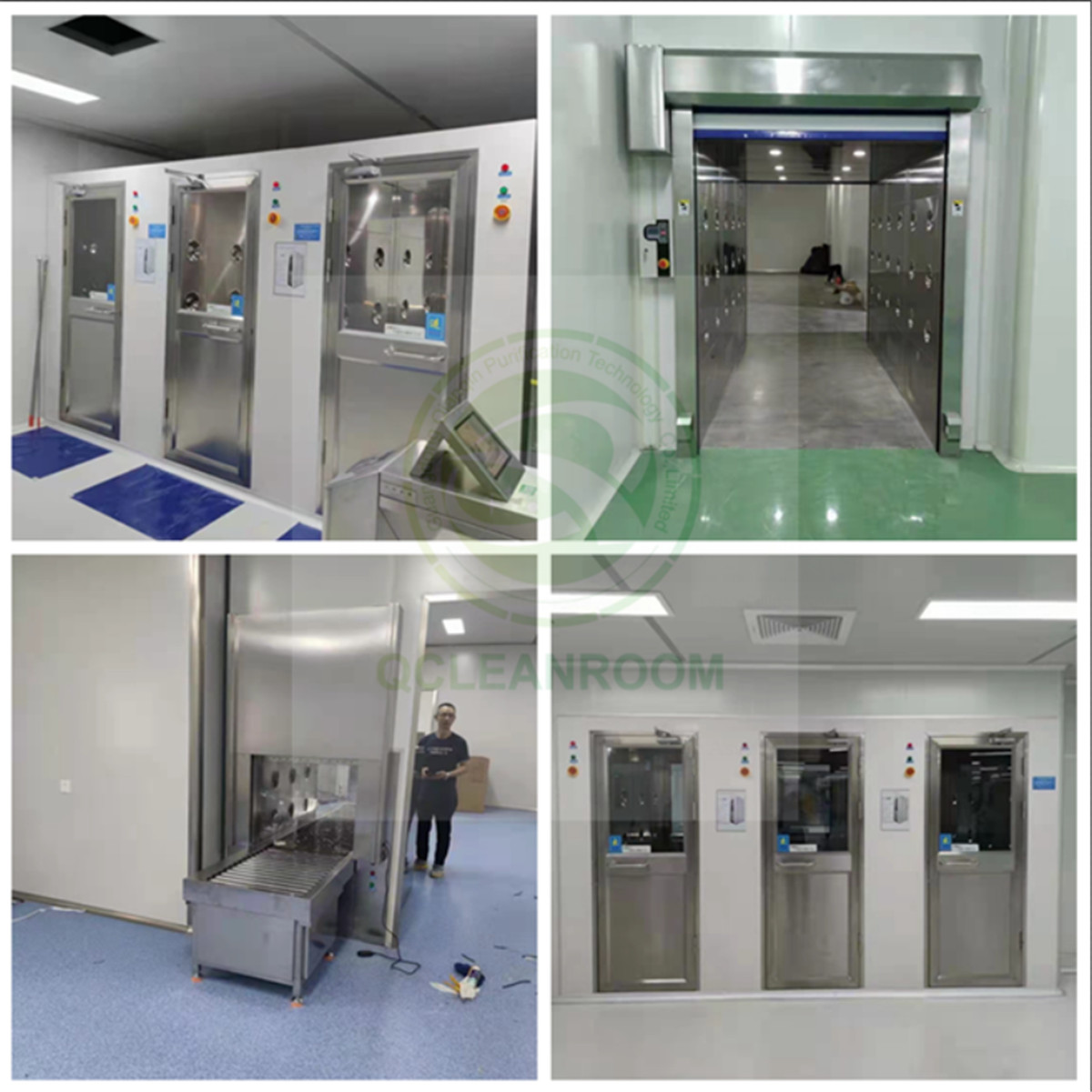 Stainless steel clean room Air shower for Air Dust (6)